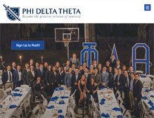 Tablet Screenshot of phideltucf.com